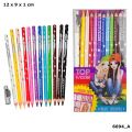 Top Model Coloured Pencil Set - 12 Colours