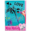Top Model "Miss Melody" Horse Stencil Scratch Books