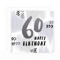 Hotchpotch Luxe "60" Happy Birthday Card
