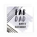 Hotchpotch Luxe "Fab Dad" Birthday Card