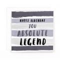Hotchpotch Luxe "Absolute Legend" Birthday Card