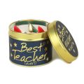 Lily Flame Best Teacher Ever! Scented Tinned Candle