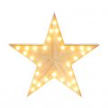 Nordic Wooden Star Light