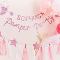 Ginger Ray Personalised "Pamper Party" Banner
