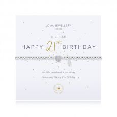 Joma A Little "Happy 21st Birthday" Bracelet