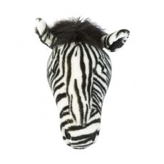 Wild & Soft Plush "Daniel The Zebra" Wall Mounted Animal Head