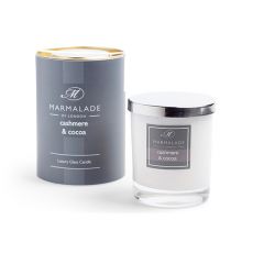 Marmalade Of London Cashmere & Cocoa Glass Candle