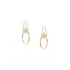Tutti & Co Gold Tideline Earrings