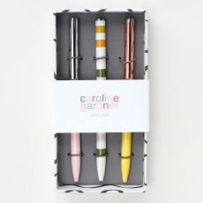 Caroline Gardner Gift Boxed Set 3 Slim Pens