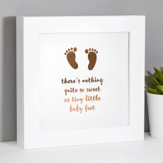 Coulson Macleod Tiny Baby Feet Framed Print