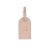 Katie Loxton "Live, Love, Sparkle" Luggage Tag  -  Pink