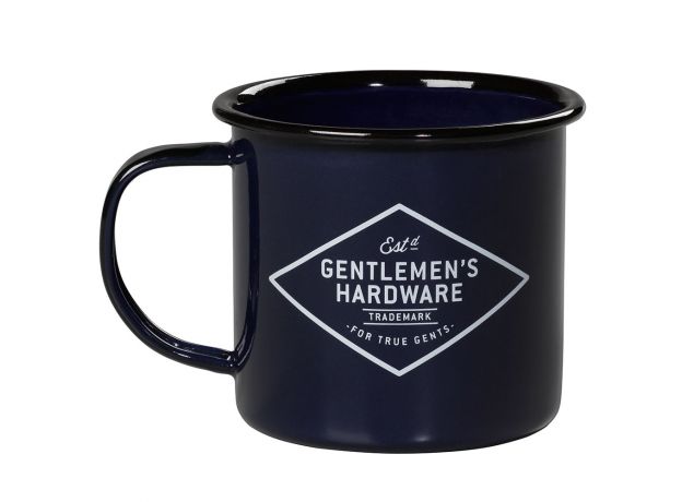 Gentleman's Hardware Blue Enamel Mug