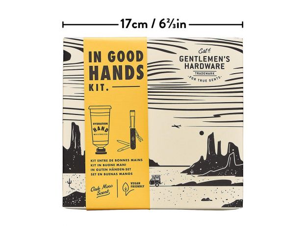 Gentleman's Hardware "In Good Hands" Moisturiser & Manicure Kit