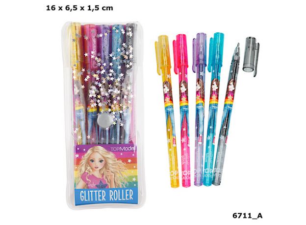 Top Model Glitter Gel Pen Set