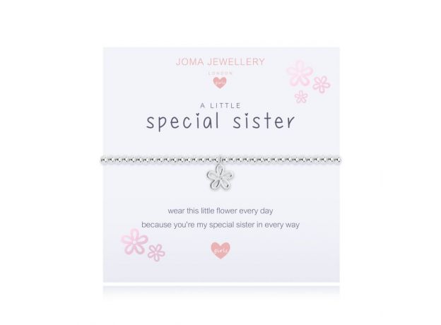 Joma Children's A Little "Special Sister" Bracelet
