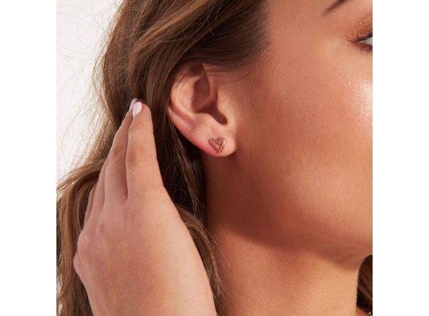 Joma Florence Outline Heart Earring Set
