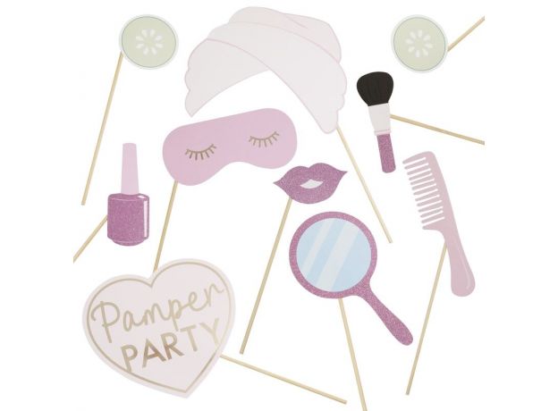 Ginger Ray Pamper Party Photo Booth Props