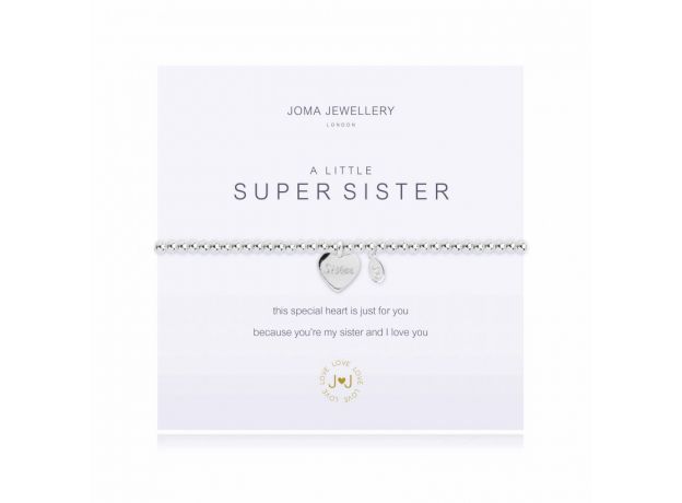 Joma A Little "Super Sister" Bracelet