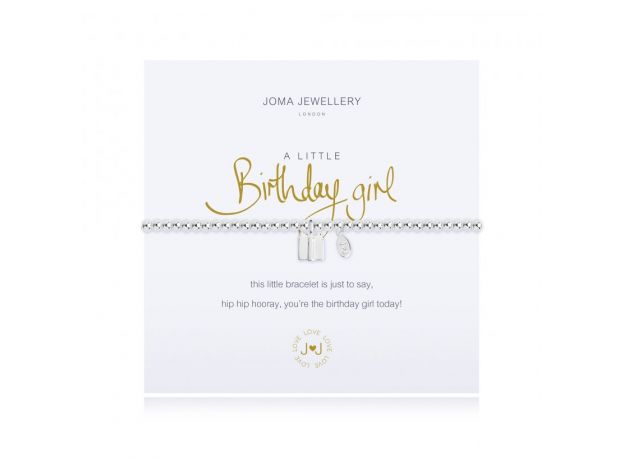 Joma A Little "Birthday Girl" Bracelet