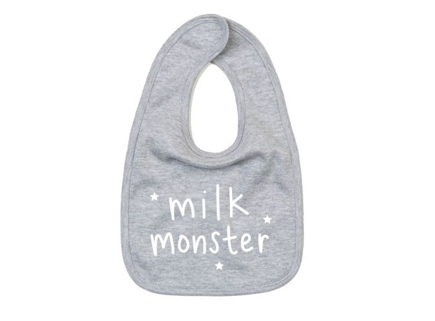 Megan Claire “Milk Monster” Baby Bib