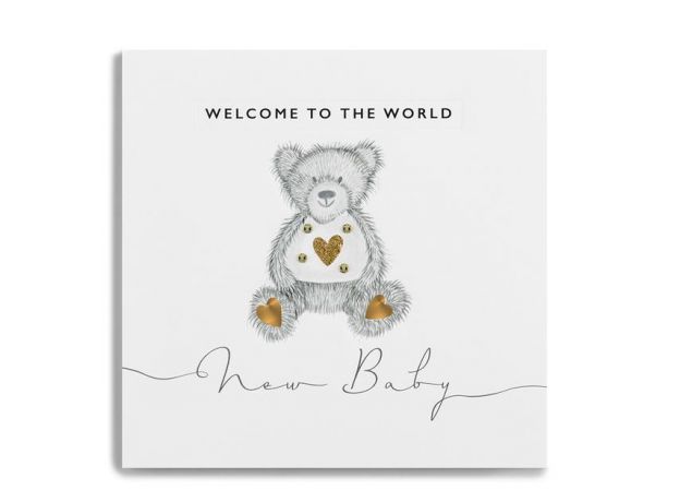 Janie Wilson "Welcome to the World" New Baby Card