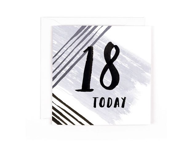 Hotchpotch Luxe "18 Today" Birthday Card
