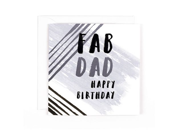 Hotchpotch Luxe "Fab Dad" Birthday Card