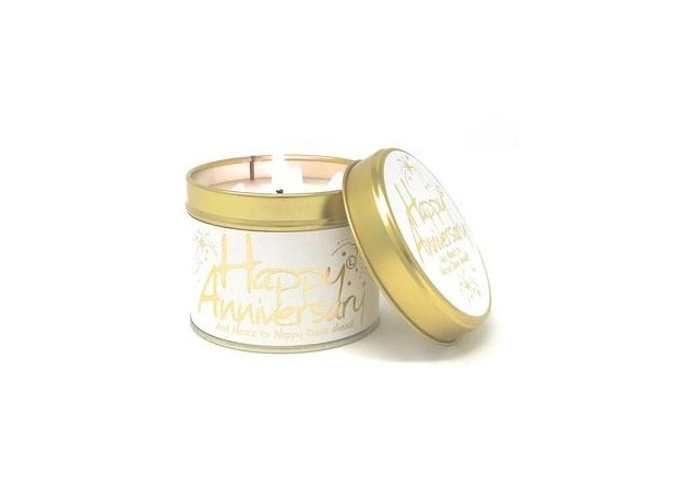 Lily Flame "Happy Anniversary" Scented Tinned Candle