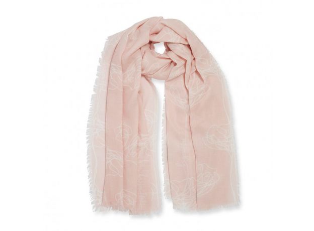 Katie Loxton Be-You-Tiful Sentiment Scarf - Pink