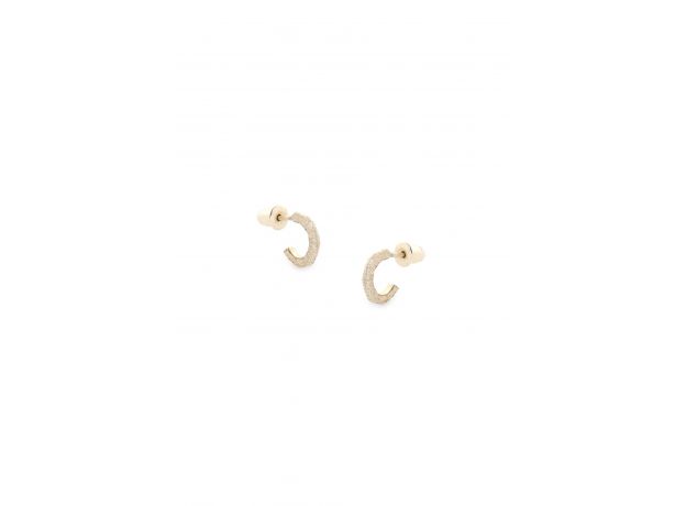 Tutti & Co Aurora Gold Hoop Earrings