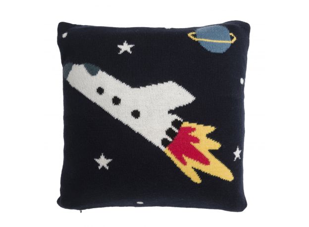 Sophie Allport Childrens Cushion with Pocket - Space
