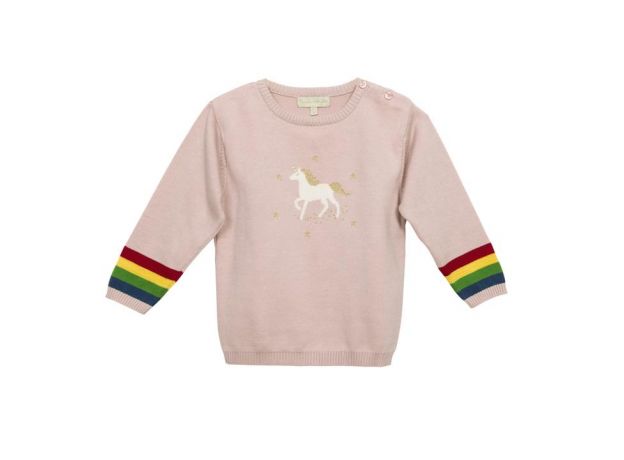 Sophie Allport Knitted Kids Jumper - Unicorn