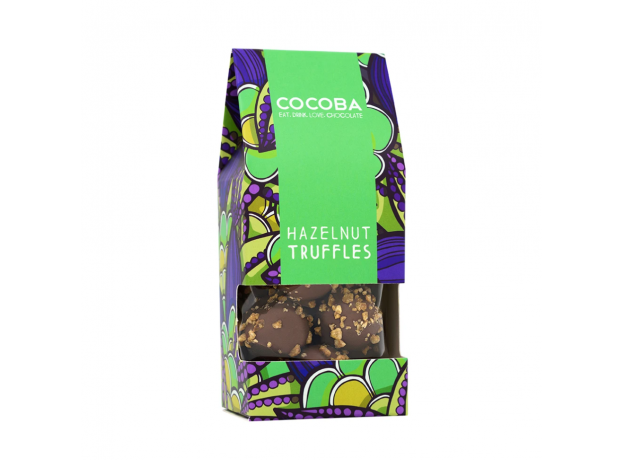 Cocoba Hazelnut Truffles Boxed