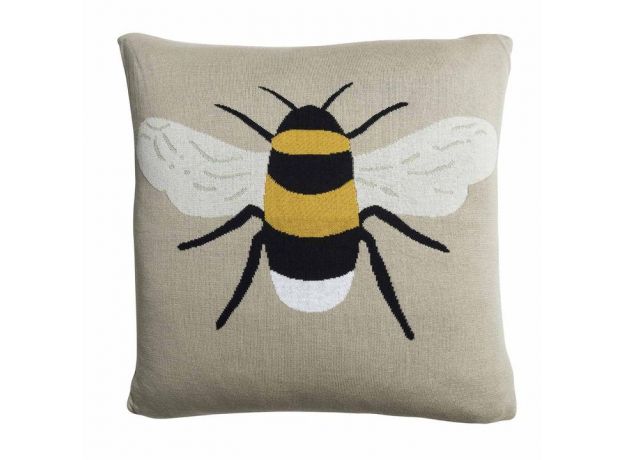 Sophie Allport Bees Knitted Cushion