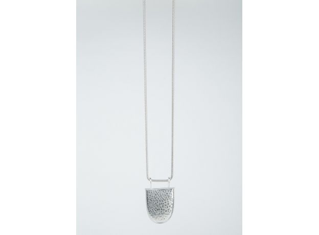Tutti & Co Shield Necklace, Silver